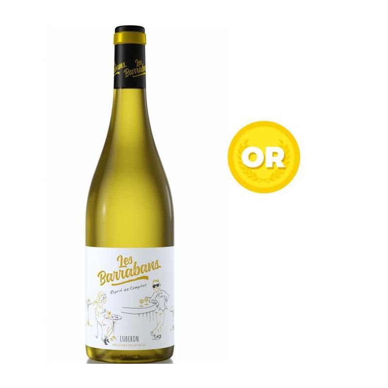 Les Barrabans 2020 Luberon - Vin blanc de la Vallee du Rhone