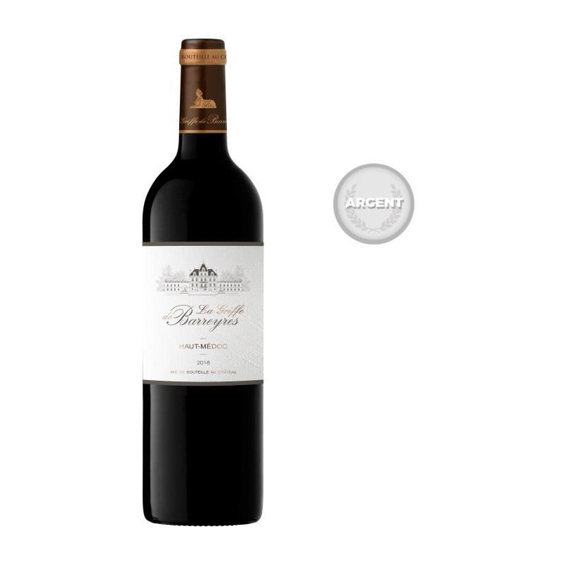 La Griffe de Barreyres 2018 Haut-Medoc - Vin rouge de Bordeaux