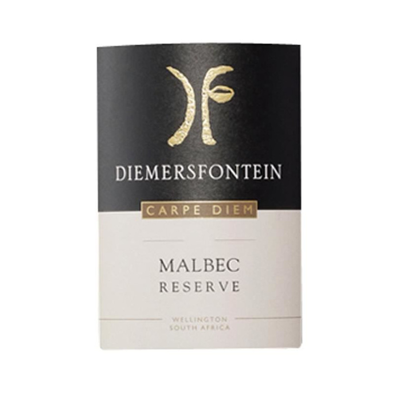 Diemersfontein Carpe Diem 2015 Malbec - Vin rouge dAfrique du Sud