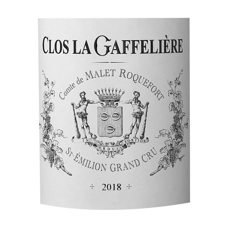 Clos La Gaffeliere 2018 Saint-Emilion Grand Cru - Vin rouge de Bordeaux