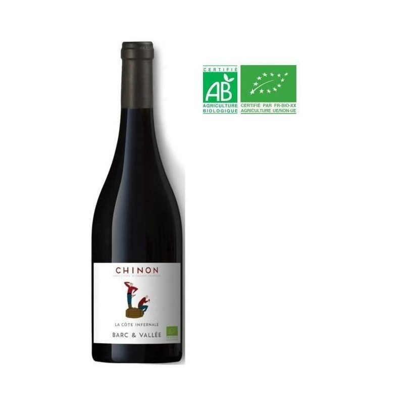 La cote infernale 2020 Chinon - Vin rouge de Loire Bio
