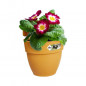 ELHO - Pot de fleurs -  Vibia Campana Easy Hanger Small - Jaune Miel - Balcon exterieur - L 24.1 x W 20.5 x H 26.5 cm