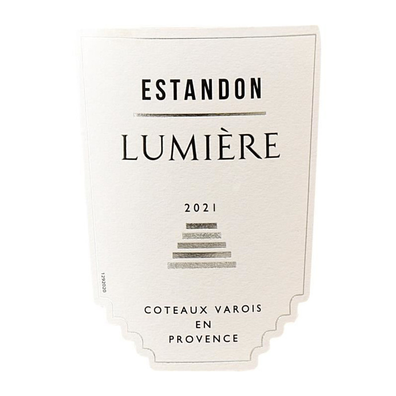 Estandon Lumiere 2021 Coteaux Varois en Provence - Vin rose de Provence