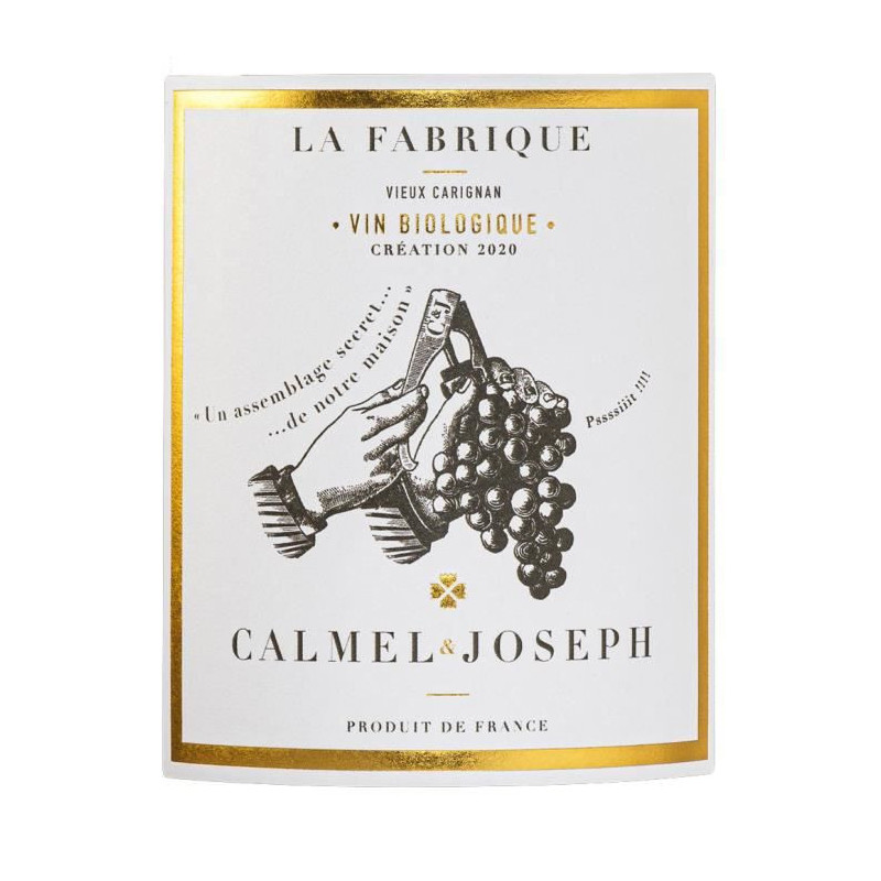 Calmel + Joseph Les Terroirs La Fabrique 2020 Vieux Carignan - Vin rouge de Languedoc-Roussillon