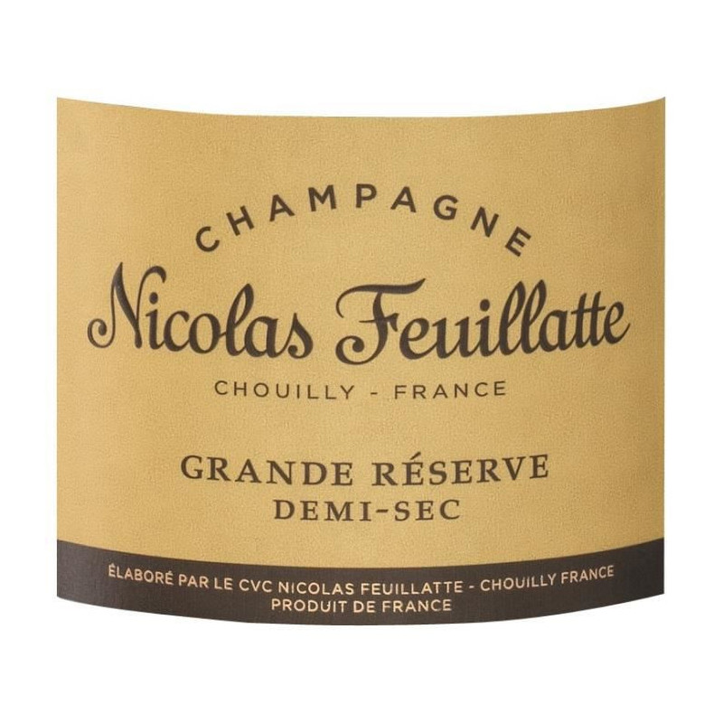 Champagne Nicolas Feuillatte Grande Reserve Demi-sec