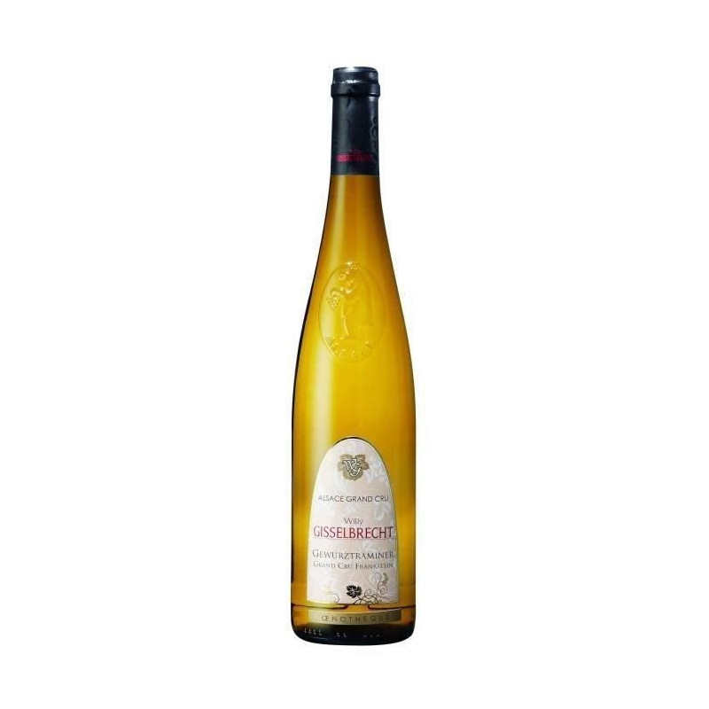Gisselbrecht 2016 Gewurztraminer Grand Cru Frankstein - Vin blanc dAlsace