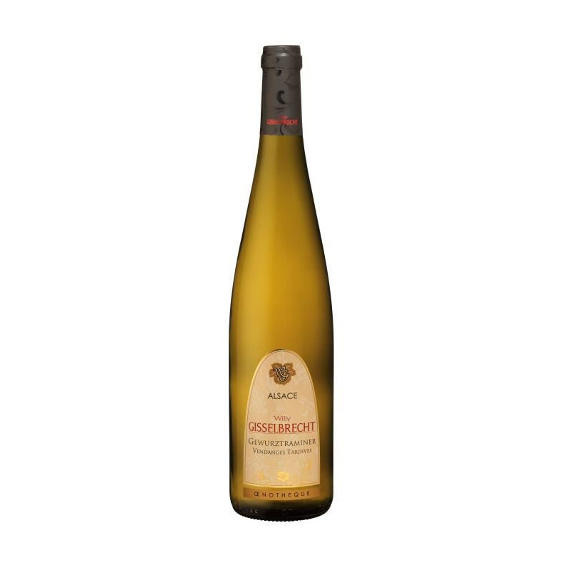 Gisselbrecht 2017 Gewurztraminer Vendanges Tardives - Vin blanc dAlsace