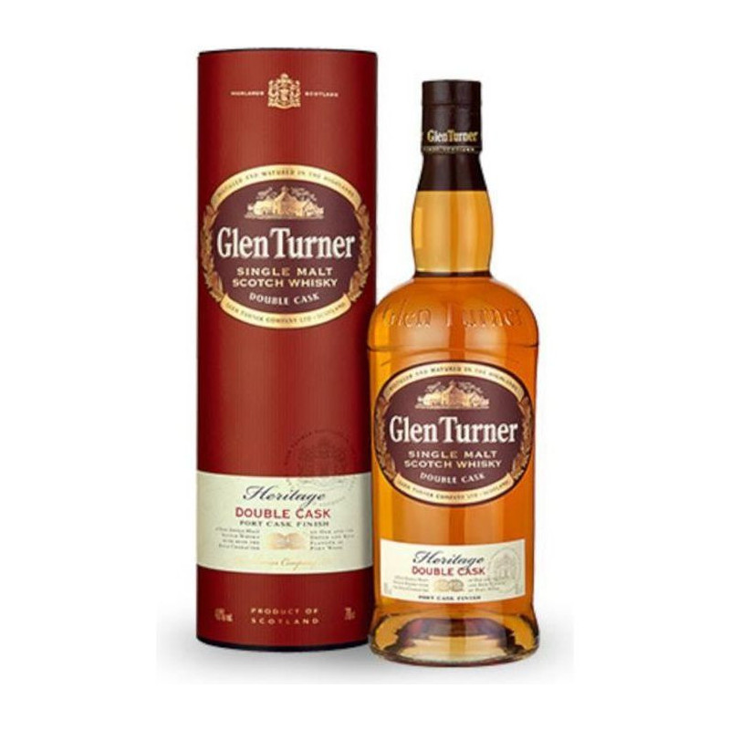Whisky Glen Turner Heritage - Single malt Scotch whisky - Ecosse - 40%vol - 70cl sous etui