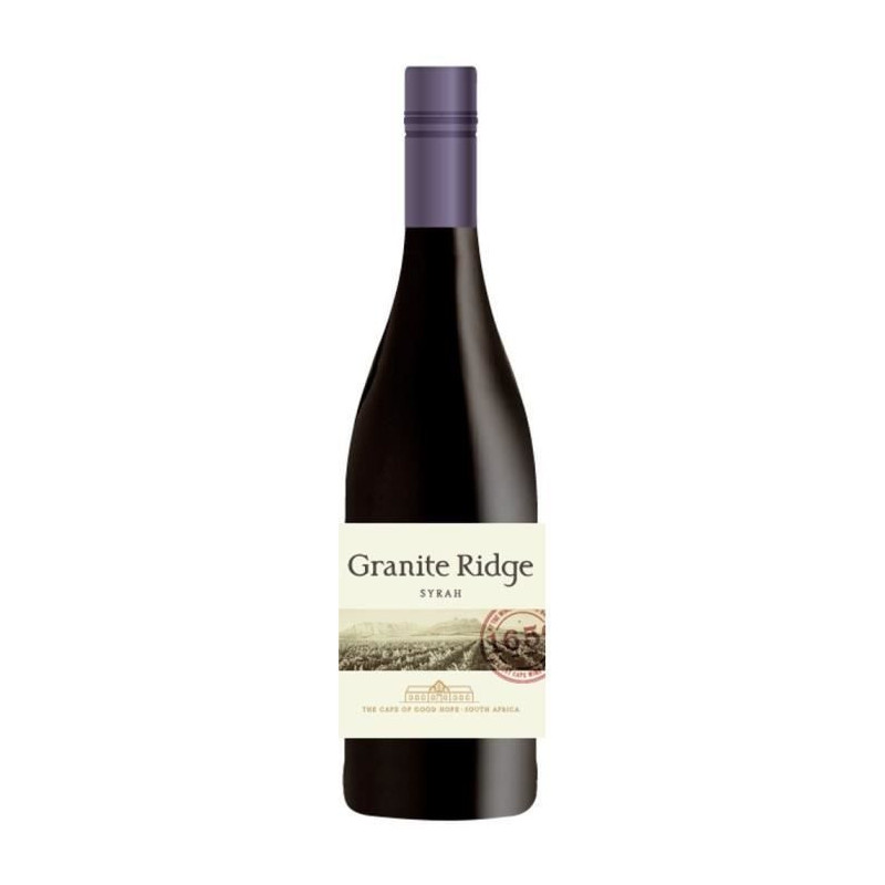 Granite Ridge 2014 Syrah - Vin rouge dAfrique du Sud
