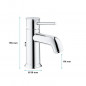 GROHE - Mitigeur monocommande Lavabo - Taille S