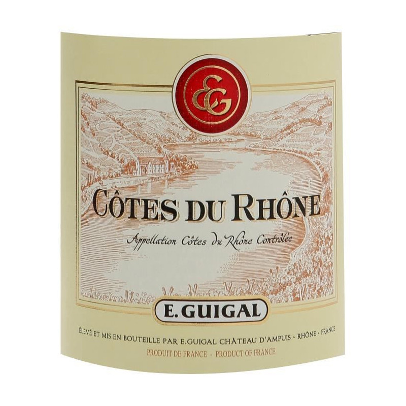 E. Guigal 2018 Cotes-du-Rhone - Vin rouge de la Vallee du Rhone