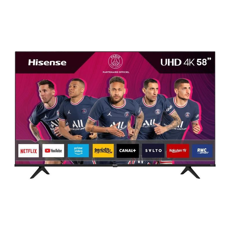 TV LED - LCD 58 pouces HISENSE 4K UHD G, HIS6942147474631