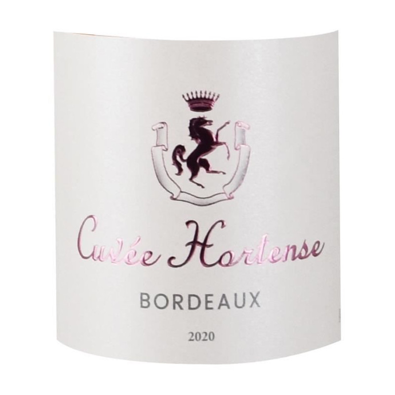 Cuvee Hortense 2020 Bordeaux - Vin rose de Bordeaux