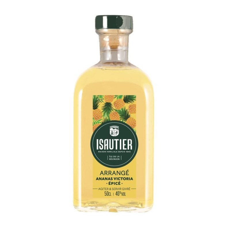 Isautier - Rhum arrange Ananas Victoria - 40,0% Vol. - 50 cl