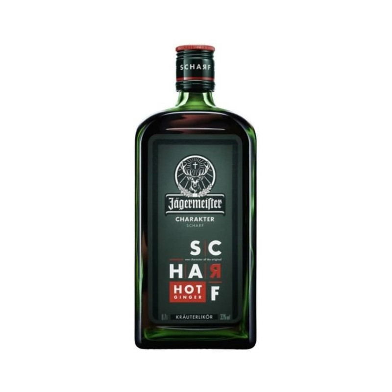 Liqueur Jagermeister Scharf - Liqueur herbale - Allemagne - 33%vol - 70cl