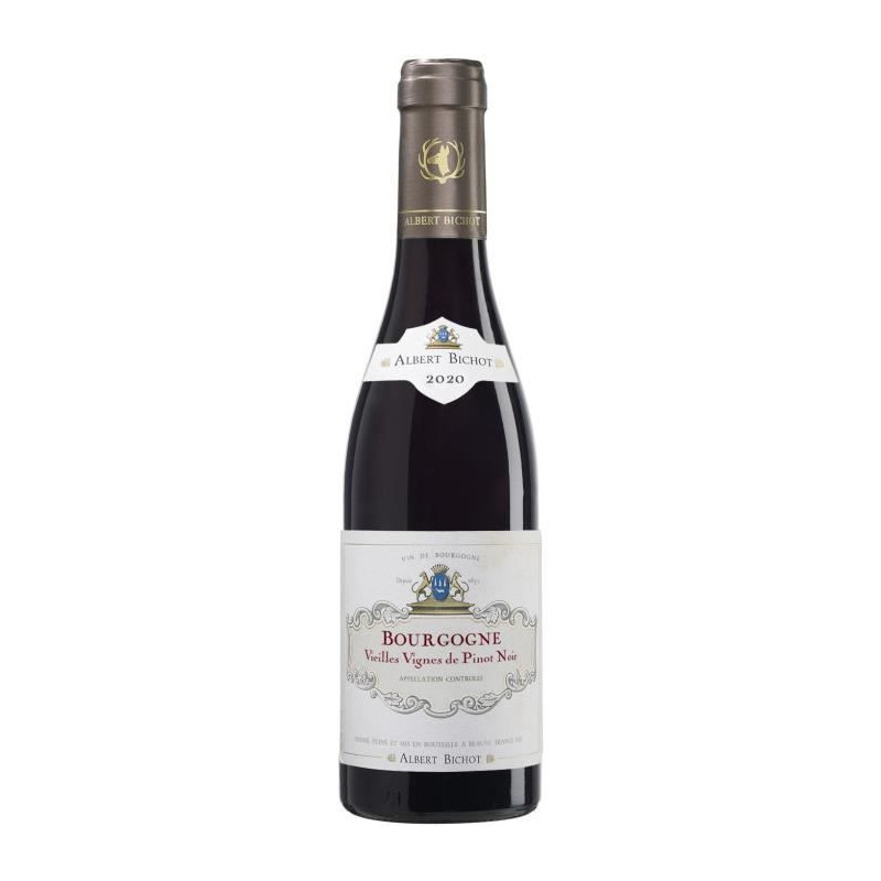 Albert Bichot 2020 Bourgogne Vieilles Vignes de Pinot Noir - Vin rouge de Bourgogne - 37,5 cl