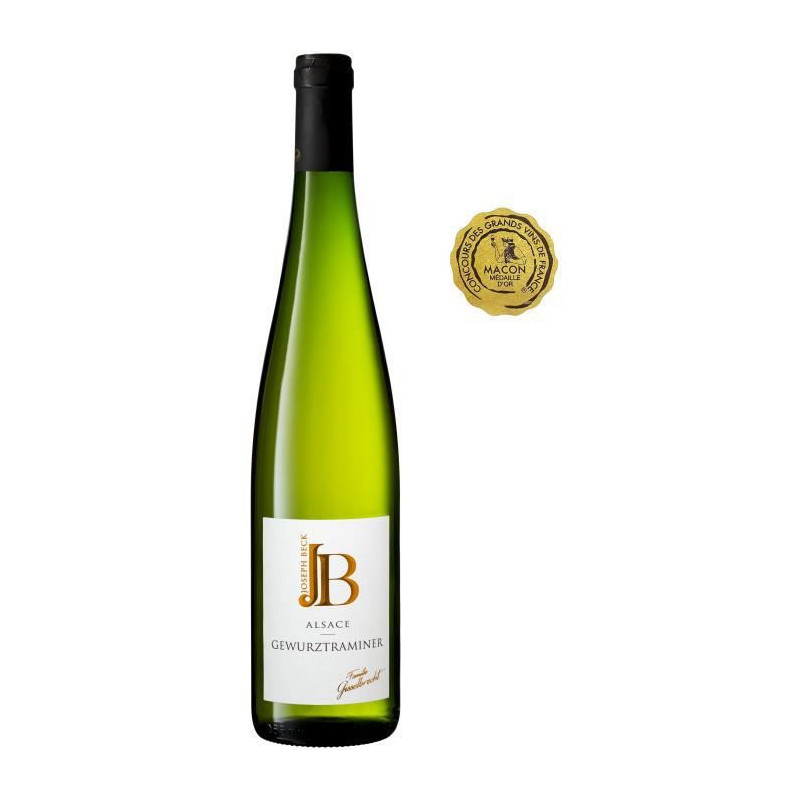Joseph Beck 2020 Gewurztraminer - Vin blanc dAlsace