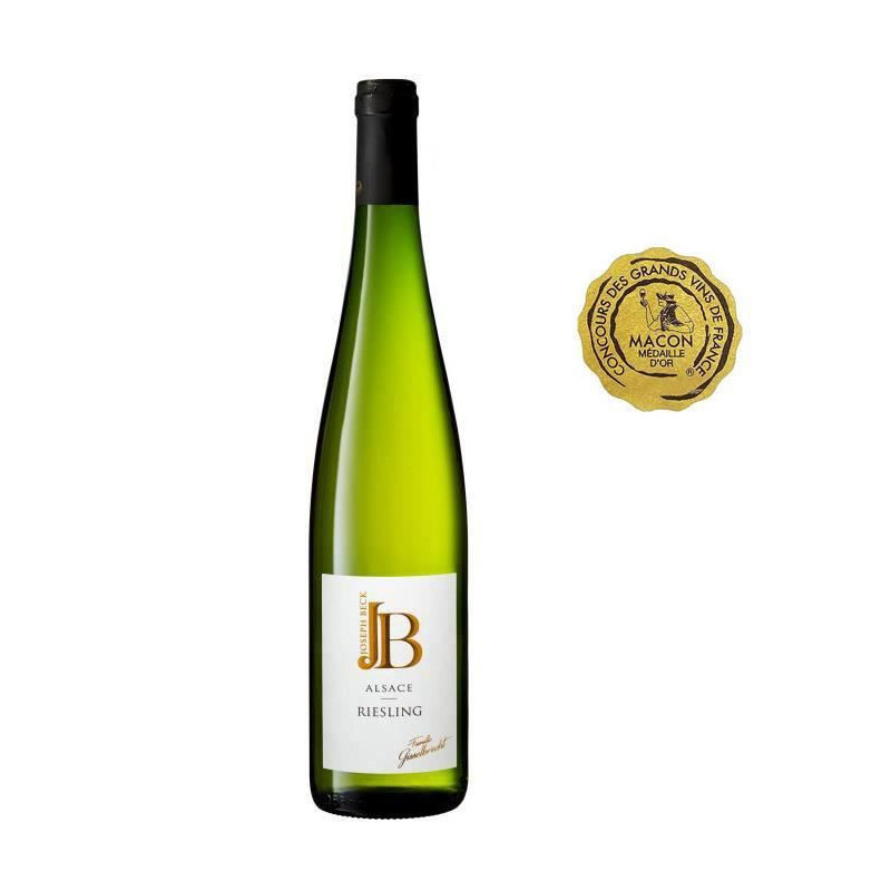 Joseph Beck 2020 Alsace Riesling - Vin blanc dAlsace