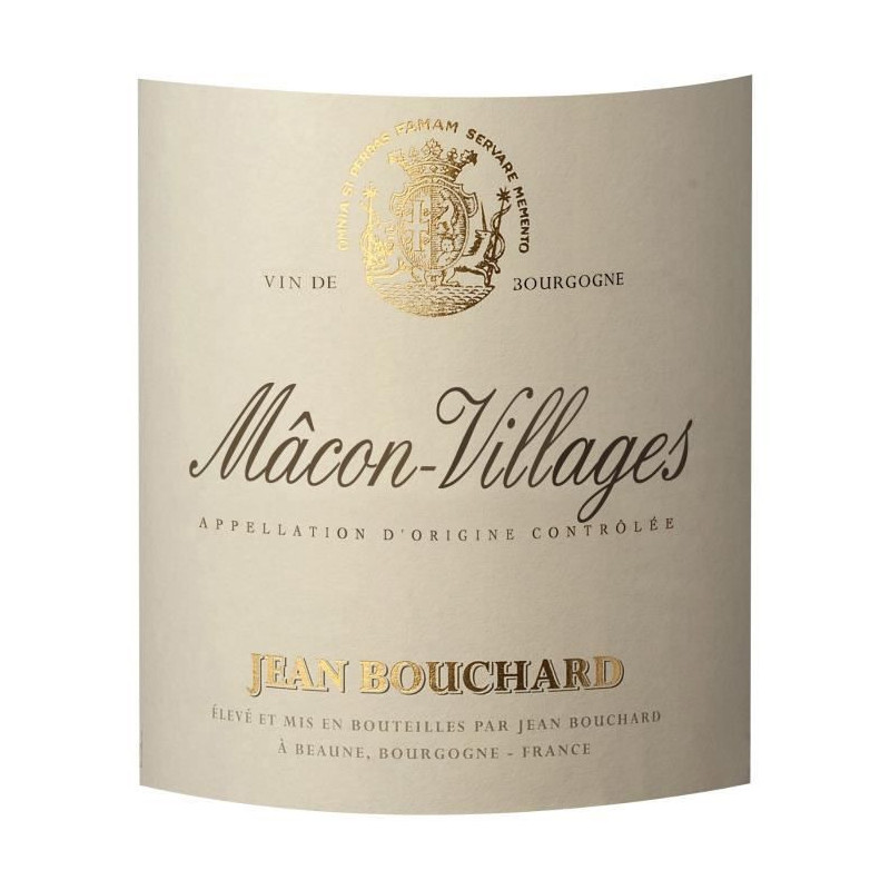 Jean Bouchard 2018 Macon-Villages - Vin blanc de Bourgogne