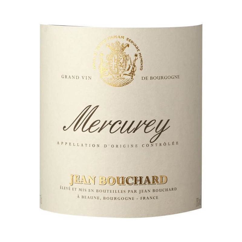 Jean  Bouchard 2020 Mercurey - Vin rouge de Bourgogne