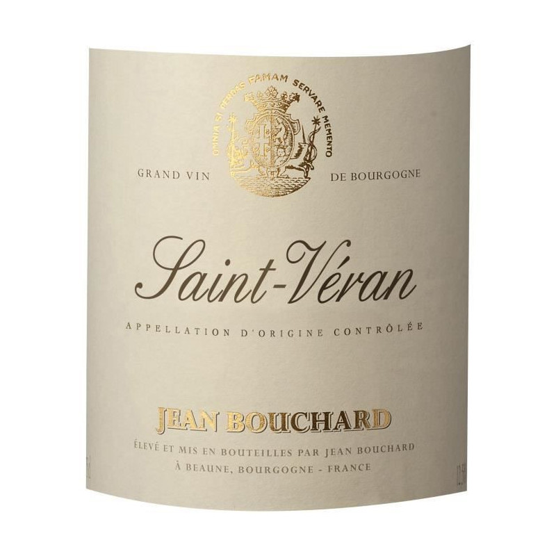 Jean Bouchard 2018 Saint-Veran - Vin blanc de Bourgogne