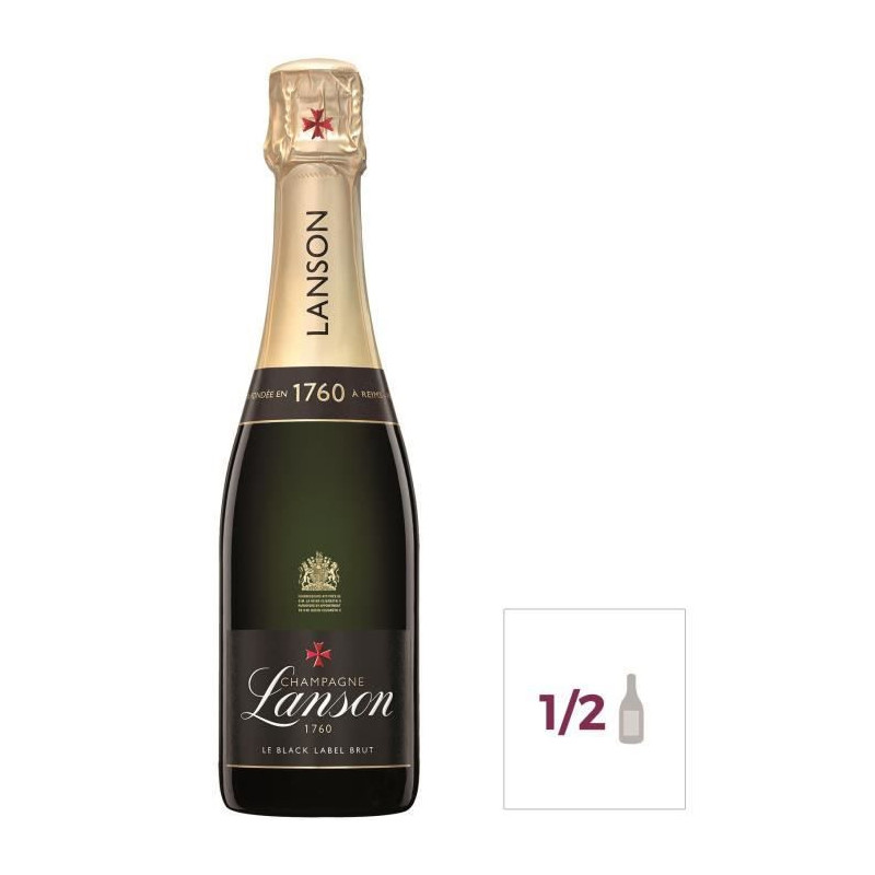 Champagne Lanson Le Black Label Brut - 37,5 cl