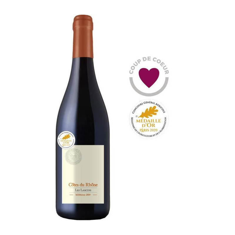 Les Larcins 2019 Cotes du Rhone - Vin rouge de la Vallee du Rhone