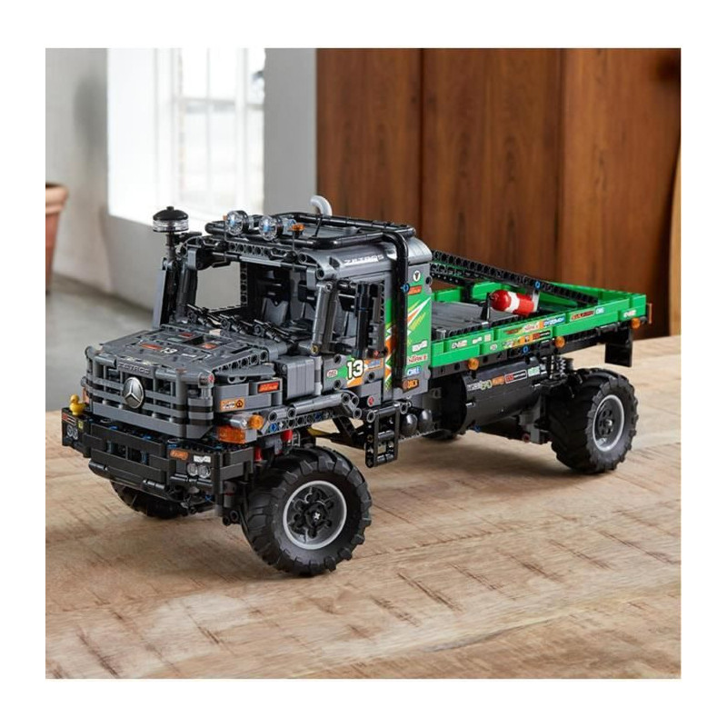 LEGO 42129 Technic Le Camion dEssai 4x4 Mercedes-Benz Zetros, Voiture Telecommandee, Camion Jouet, Controle via Application