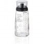 LEIFHEIT Shaker pour assaisonnements 3195 Leifheit shaker vinaigrette gradue de 300 ml avec bec verseur anti-goutte  ideal pour 