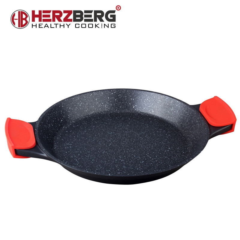Herzberg HG-7132PP: Poêle à Paella de 32 cm