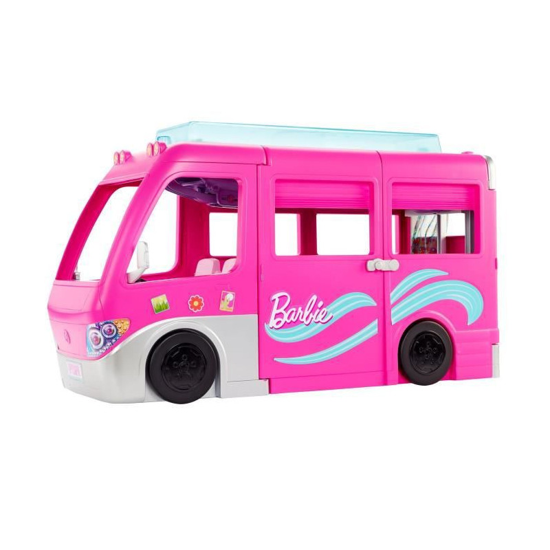 Barbie - Mega Camping-Car De Barbie - Accessoire Poupee