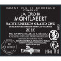 Chateau La Croix Montlabert 2018 Saint-Emilion Grand Cru - Vin rouge de Bordeaux