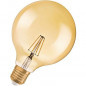 Ampoule Globe LED OSRAM Clair filament variable OR - Edition 1906 - Diametre 125 mm - E27 - 7W  55 - Blanc Chaud