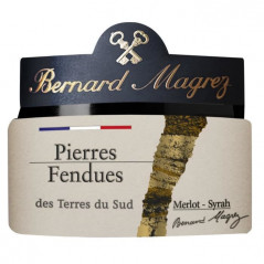 Bernard Magrez Les Pierres Fendues IGP Pays dOC - Vin rouge du Languedoc-Roussillon