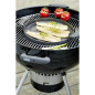 WEBER Plancha pour Gourmet BBQ System - pour barbecue 57 cm - Fonte dacier - 7421