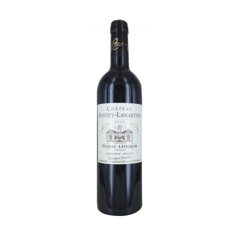 Chateau Pontet-Lamartine 2016 Pessac Leognan - Vin rouge de Bordeaux