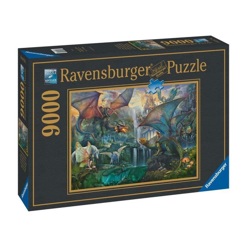 Ravensburger - Puzzle 9000 pieces - La foret magique des dragons