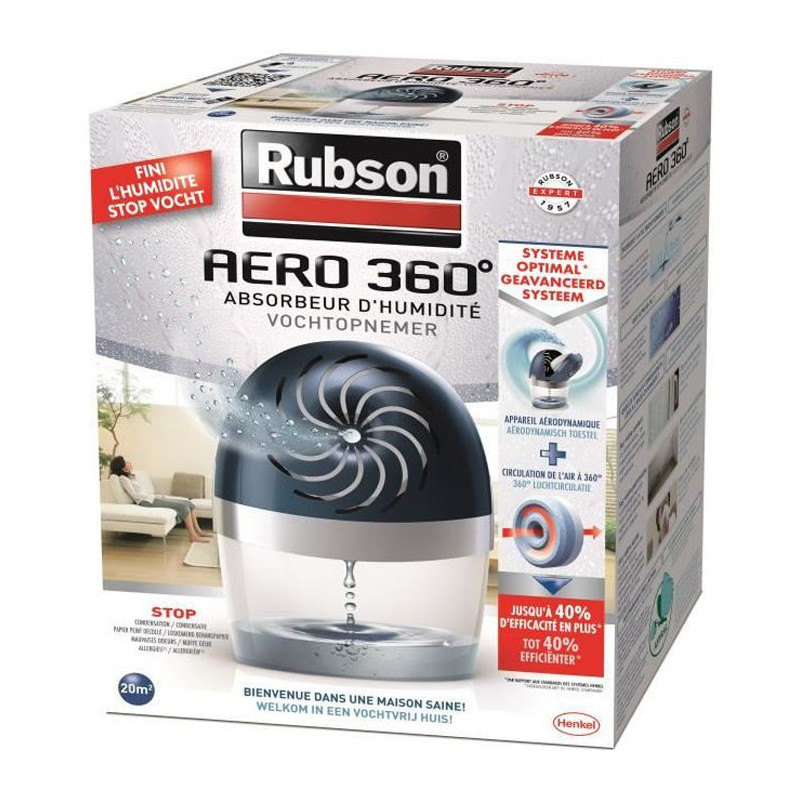 RUBSON Absorbeur Aero 360  Power Tab 20m2