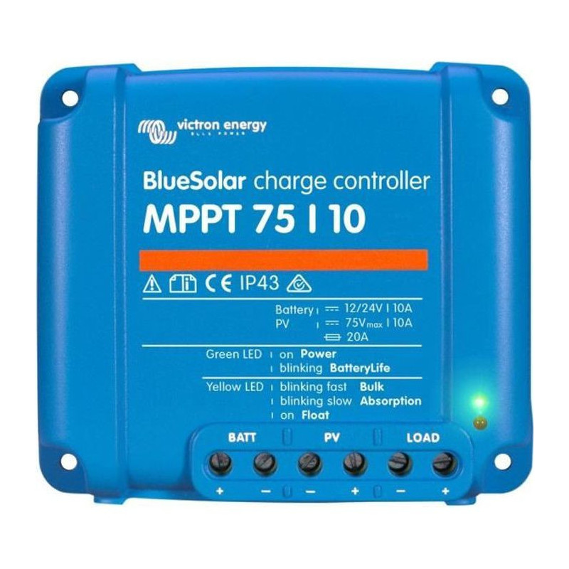 VICTRON Regulateur Solaire MPPT - 75/10 - 12/24V - 10A