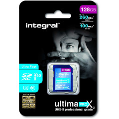 INTEGRAL Carte mémoire INTEGRAL INSDX 128 G 260/100 U 2