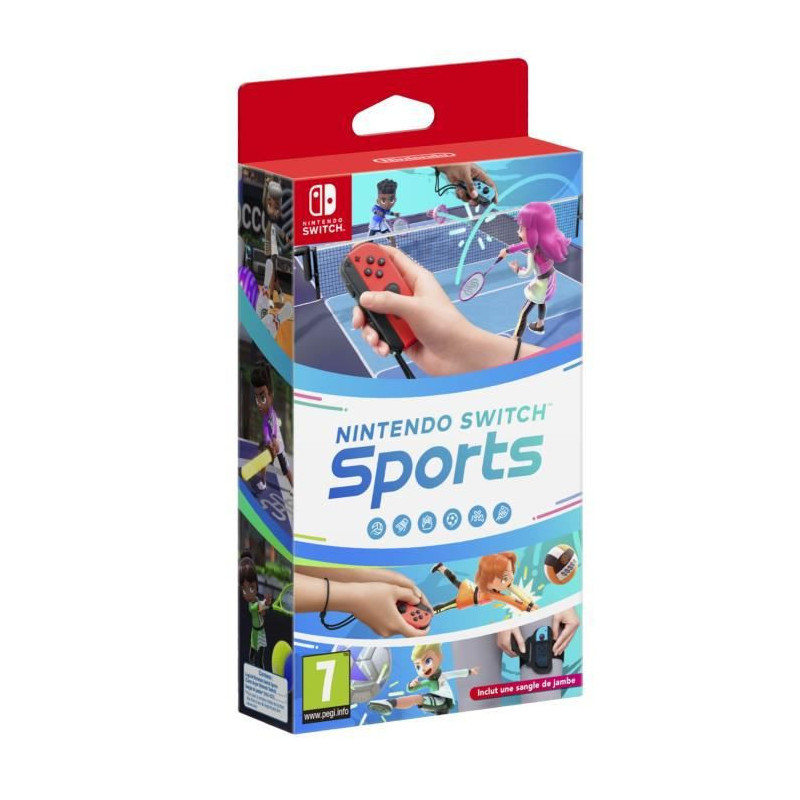 Nintendo Switch Sports 1 sangle de jambe incluse - Jeu Nintendo Switch