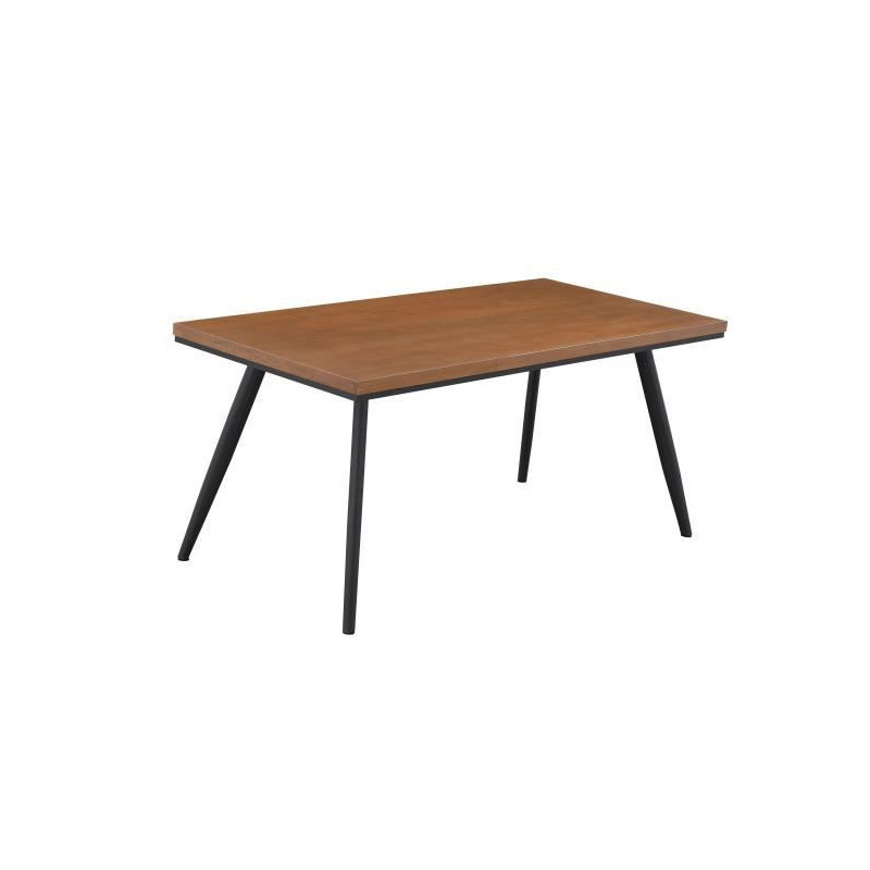 Table a manger de jardin - Acier + Bois - 160 x 80 x 74 cm