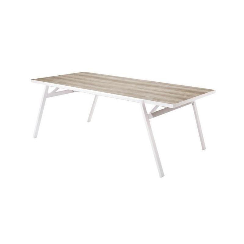 Table de jardin - Aluminium - 200 cm - Valkyrie