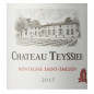 Chateau Teyssier 2015 Montagne Saint-Emilion - Vin rouge de Bordeaux