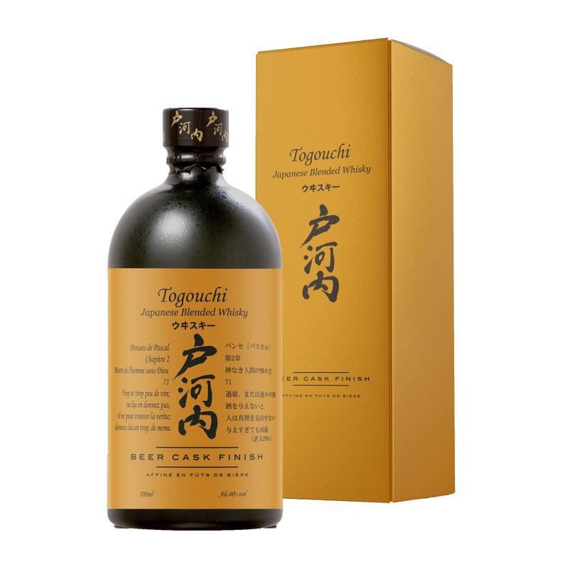 Togouchi - Beer Cask Finish - Blended Whisky - 40,0 % Vol. - 70 cl