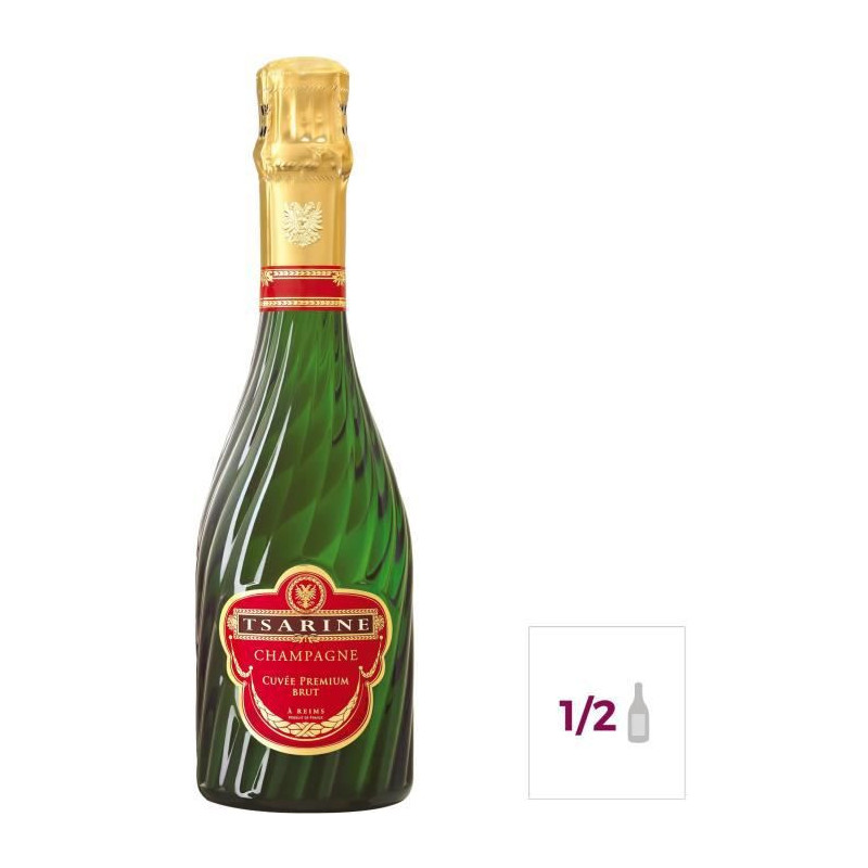 Champagne Tsarine Cuvee Premium Brut - 37,5 cl