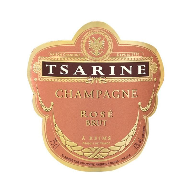 Champagne Tsarine Rose - 75 cl