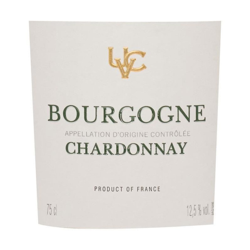 La Chablisienne UVC 2019 Bourgogne Chardonnay - Vin blanc de Bourgogne