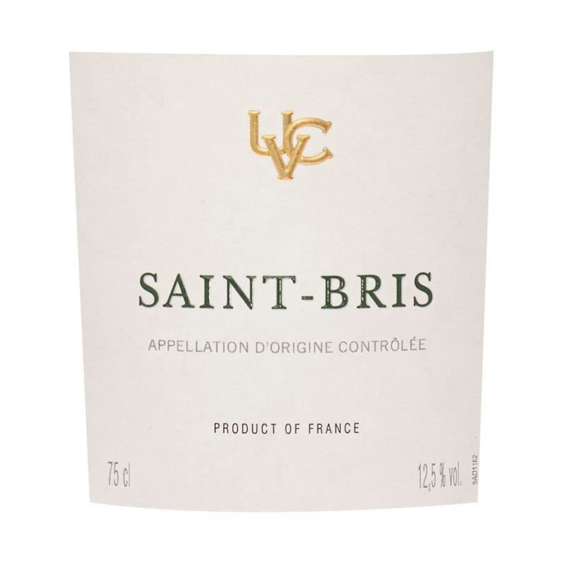 La Chablisienne UVC Saint-Bris - Vin blanc de Bourgogne