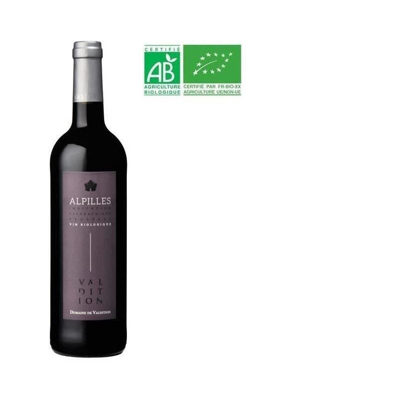 Domaine de Valdition  2018 Alpilles - Vin rouge  - Bio